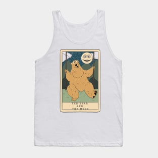 The bear and the moon Tank Top